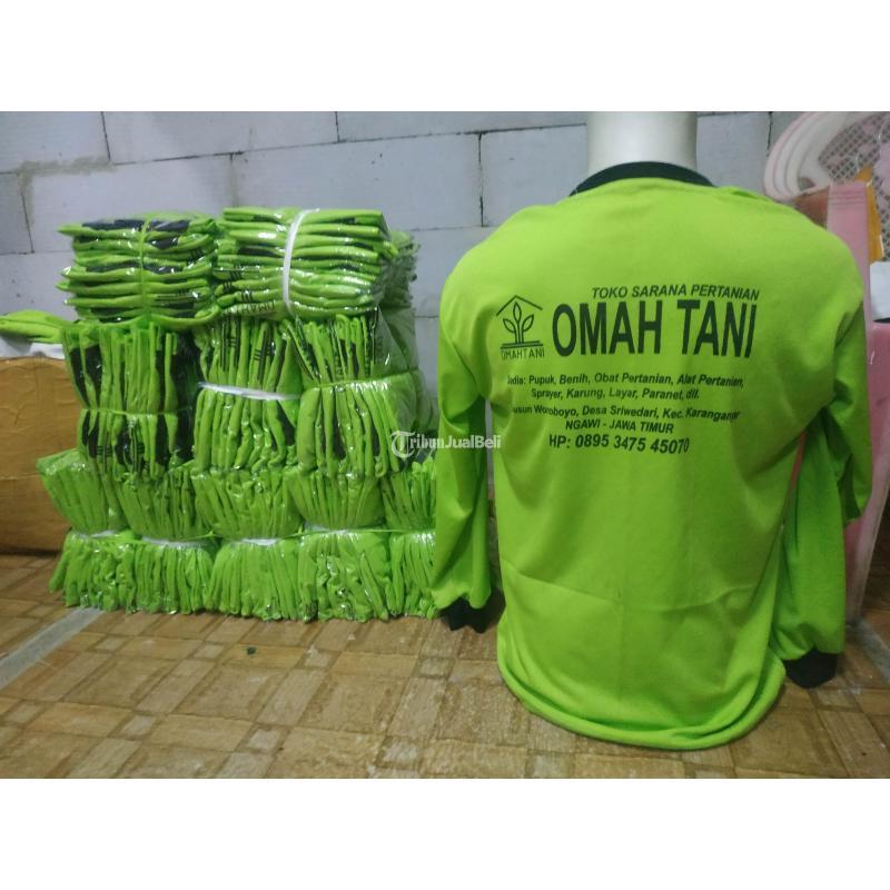 Jasa Pembuatan Kaos Promosi Toko, Kaos Bangunan, Kaos Obat Tani - Blora
