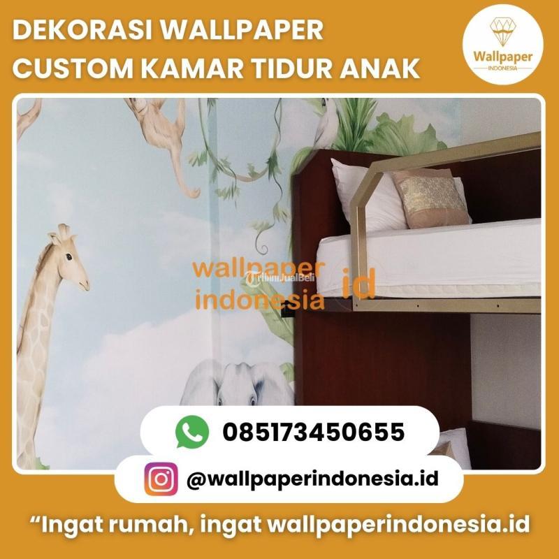 Dekorasi Wallpaper Custom Kamar Tidur Anak - Malang Kota