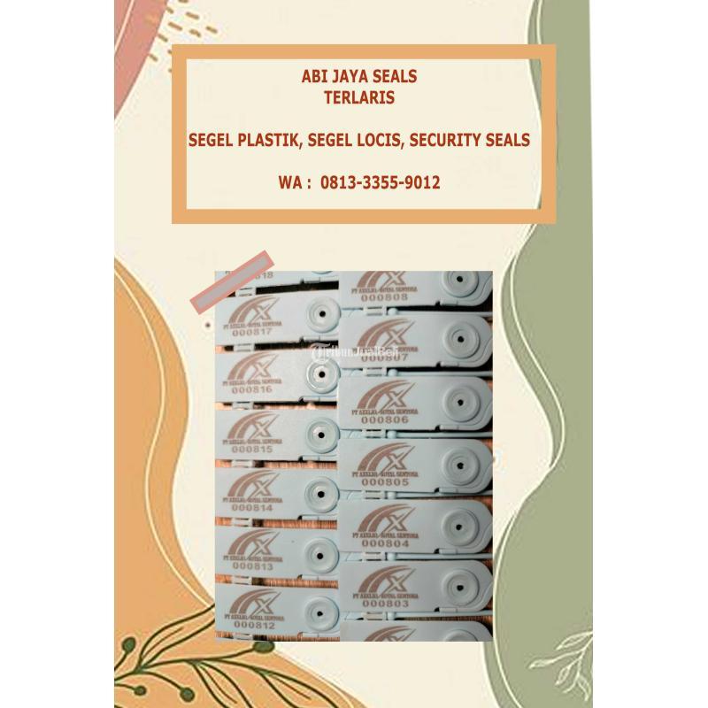 Toko Segel Plastik Security Seals Locis - Samarinda