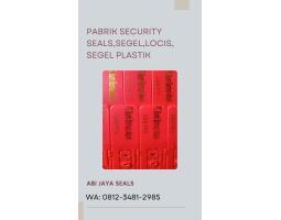  Segel Plastik Security Seals Locis - Tebing Tinggi