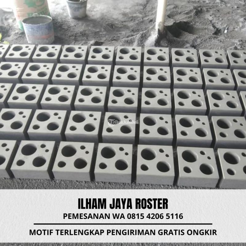 Roster Beton Pagar Teras Rumah di Tempeh - Lumajang
