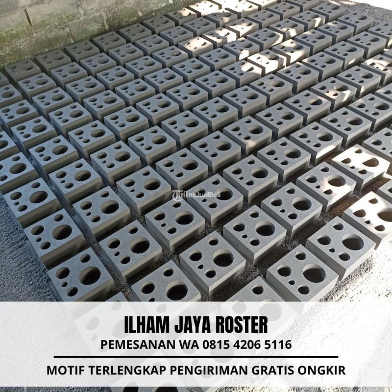 Roster Beton Minimalis 20x20 di Yosowilangun - Lumajang
