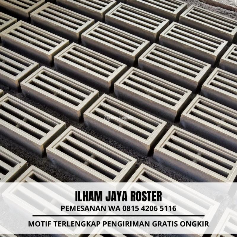 Roster Beton Anti Tampias 20x40 di Rowokangkung - Lumajang