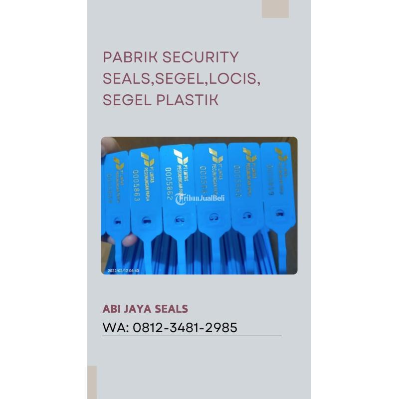 Segel Plastik Security Seals Locis - Agam