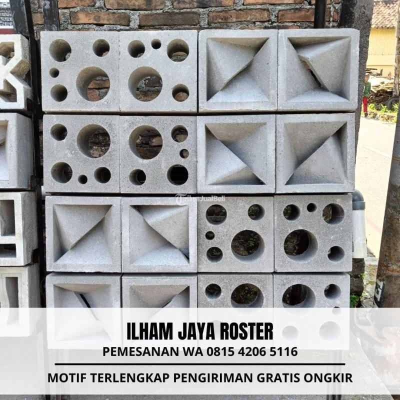 Roster Beton Minimalis Motif Lengkap di Bangorejo - Banyuwangi
