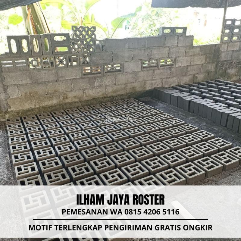 Roster Beton Dinding Rumah Minimalis di Cluring - Banyuwangi