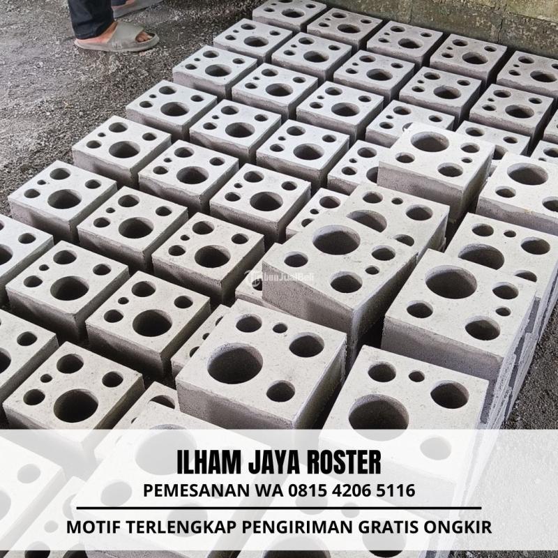 Roster Beton Pagar Teras Rumah di Gambiran - Banyuwangi
