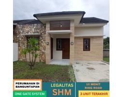 Dijual Rumah Murah Banguntapan, Cluster Di Jogja Timur Desain Minimalis Modern - Bantul