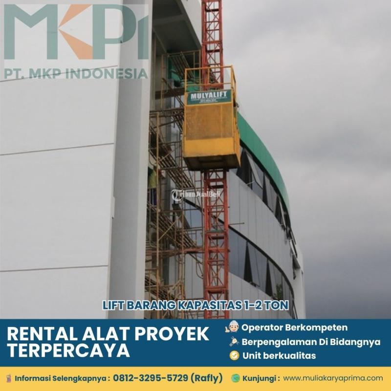 Jasa Rental Lift Barang, Kapasitas Maksimal 2ton, Kota Langsa - Aceh