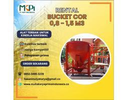 Persewaan Bucket Cor, Concrete Bucket, Alat Proyek, Majalengka - Jawa Barat 