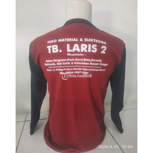 Jasa Pembuatan Kaos Promosi Toko, Kaos Bangunan, Kaos Obat Tani - Jepara