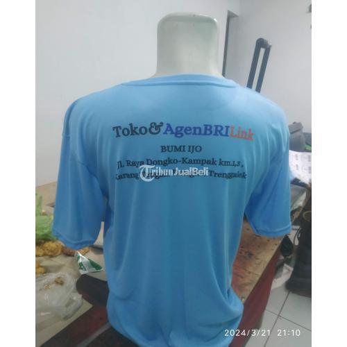Jasa Pembuatan Kaos Promosi Toko, Kaos Bangunan, Kaos Obat Tani - Kendal
