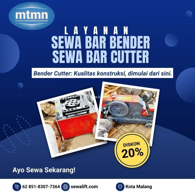 Rental Bar Bender Bar Cutter - Pekanbaru 
