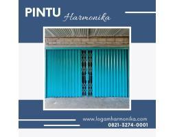 Pintu Harmonika Logam - Banjarmasin 