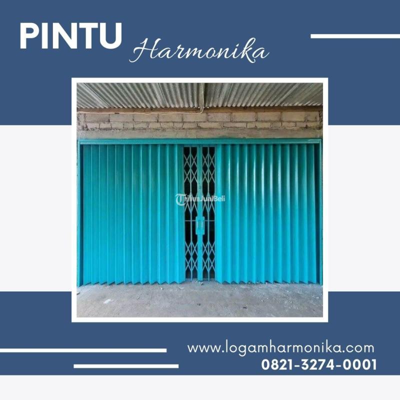Pintu Harmonika Logam - Banjarmasin 