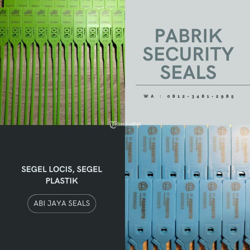 Pabrik Segel Plastik Security Seals Locis - Bandar Lampung