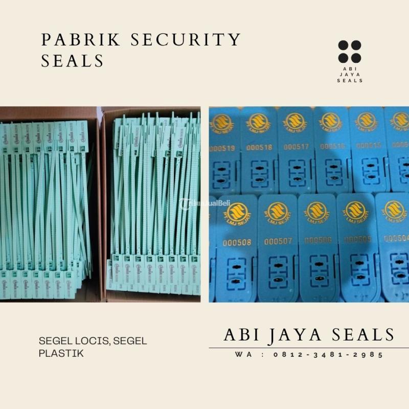 Pabrik Segel Plastik Security Seals Locis - Bandar Lampung