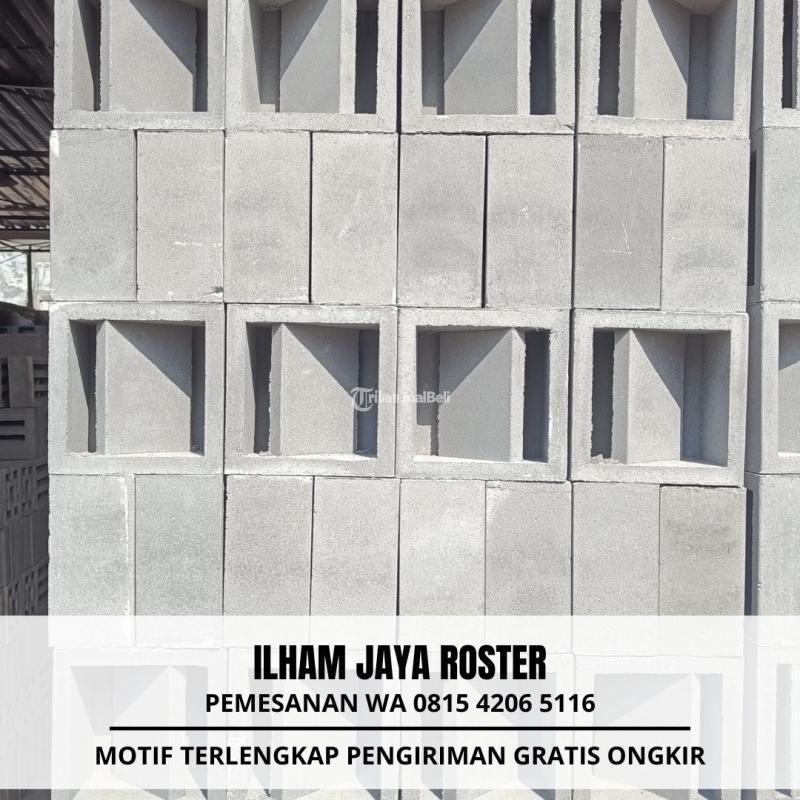 Roster Beton Dinding Rumah Anti Tampias di Glagah - Banyuwangi