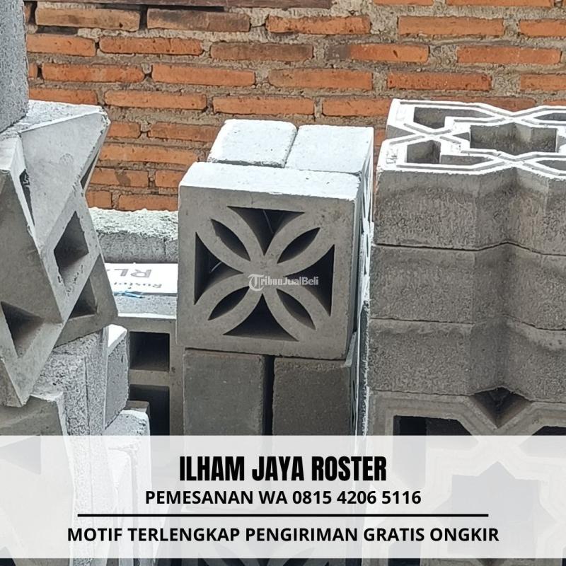 Roster Beton Dinding Rumah Berkualitas di Kalibaru - Banyuwangi