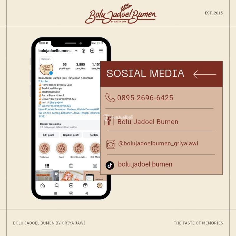 Roti Punjungan, Bisa Bayar Setelah Hajatan - Kebumen