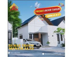 Dijual Rumah Estetik Modern Elegan 2KT 1KM SHM Cocok Untuk Generasi Muda Jogja - Sleman