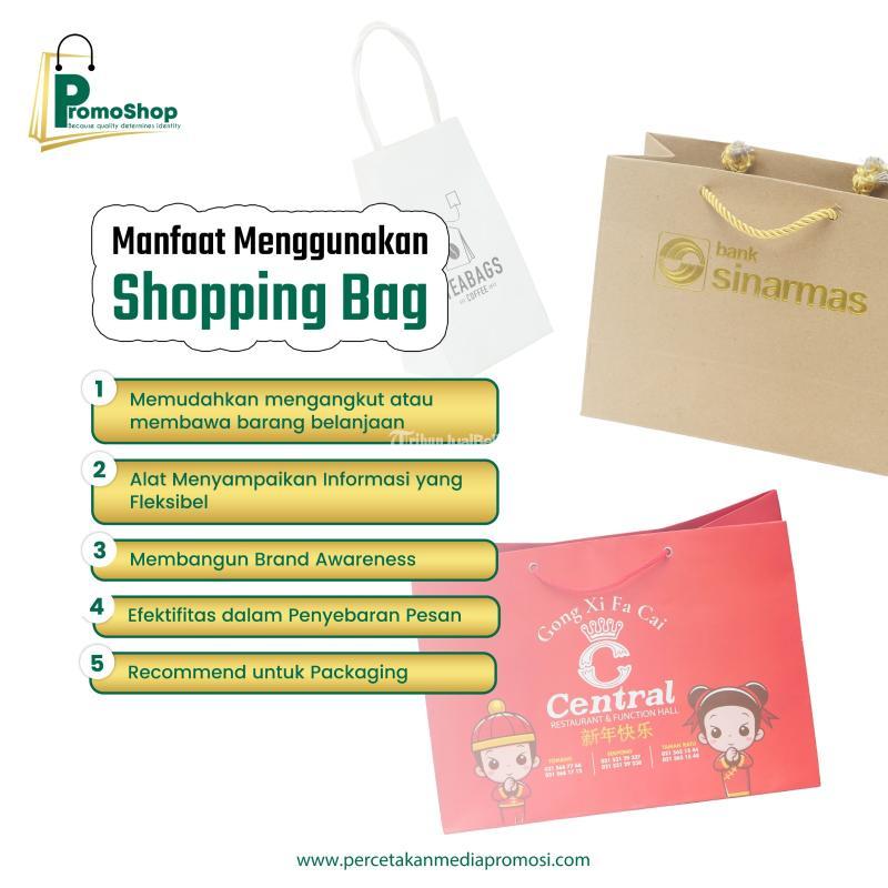 Custom Paper Bag Printing Murah Percetakan Tas Souvenir Premium Terdekat - Surabaya