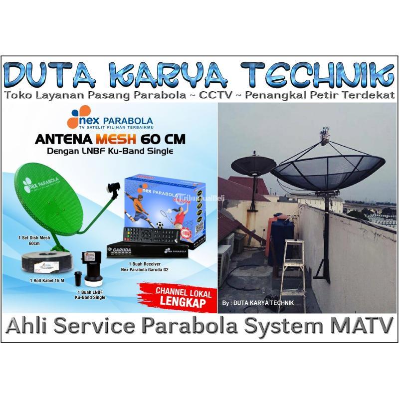 Parabola Hotel System MATV, Ahli Setting Parabola Area Cibodas - Tangerang