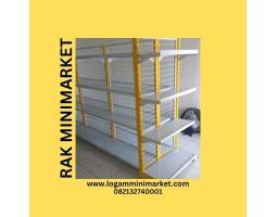 Rak Minimarket Terpercaya Logam Minimarket - Banjar 
