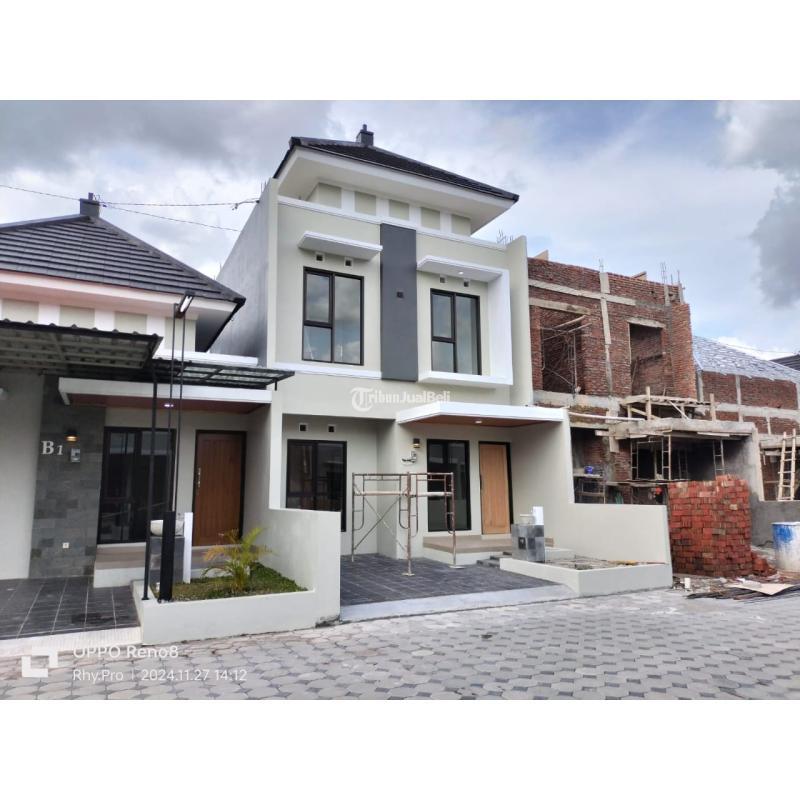 Dijual Rumah Murah Mewah 2 Lantai dekat Candi Prambanan Tipe 84 3KT 2KM - Sleman
