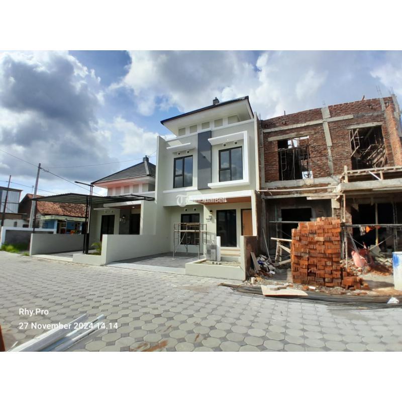 Dijual Rumah Murah Mewah 2 Lantai dekat Candi Prambanan Tipe 84 3KT 2KM - Sleman