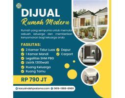 Rumah 2 Lantai Tipe 60 Baru di Jambidan Banguntapan Dekat Ringroad Giwangan Bisa KPR SHM - Bantul