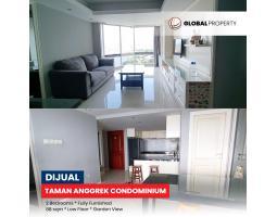 Dijual Apartemen Good Unit  View, Fully Furnished 2 Bedroom, Low Floor, Taman Anggrek Condominiu - Jakarta Barat 