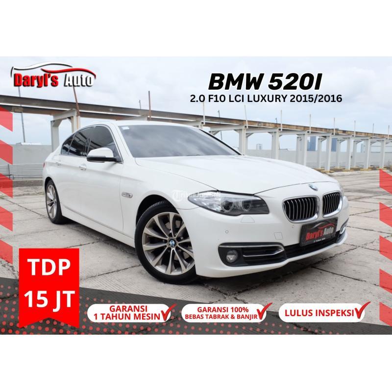 Mobil BMW 520i F10 2.0 LCI Sunroof Beka Tahun 2016 - Jakarta Utara 