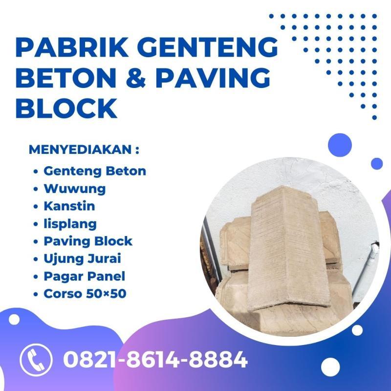 Genteng Cor Flat Siap Kirim - Malang