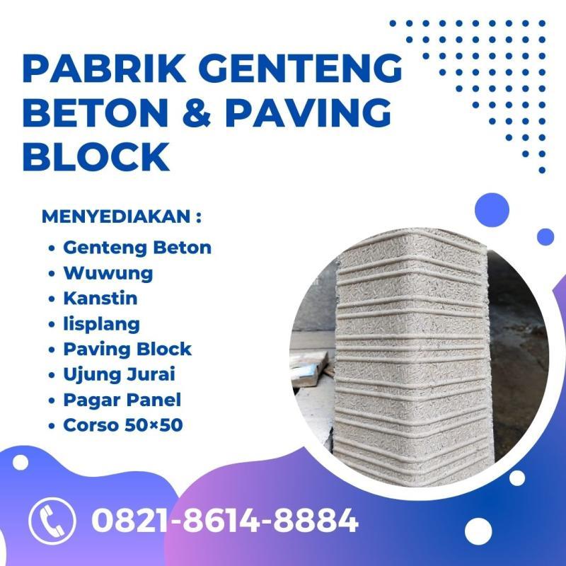 Genteng Cor Flat Siap Kirim - Malang