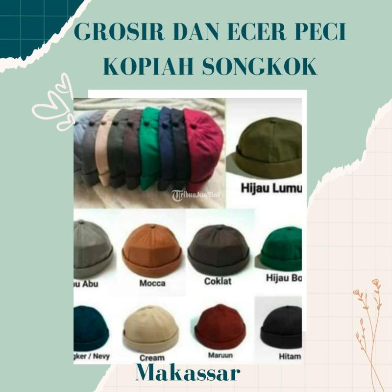 Pusat Grosir Peci Kopiah Songkok Produk Andalan - Makassar 