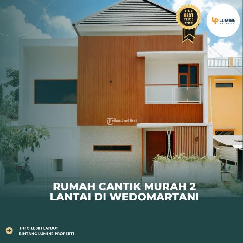 Dijual Rumah 2 Lantai di Wedomartani Tipe 80 3KT 2KM Legalitas SHM - Sleman 