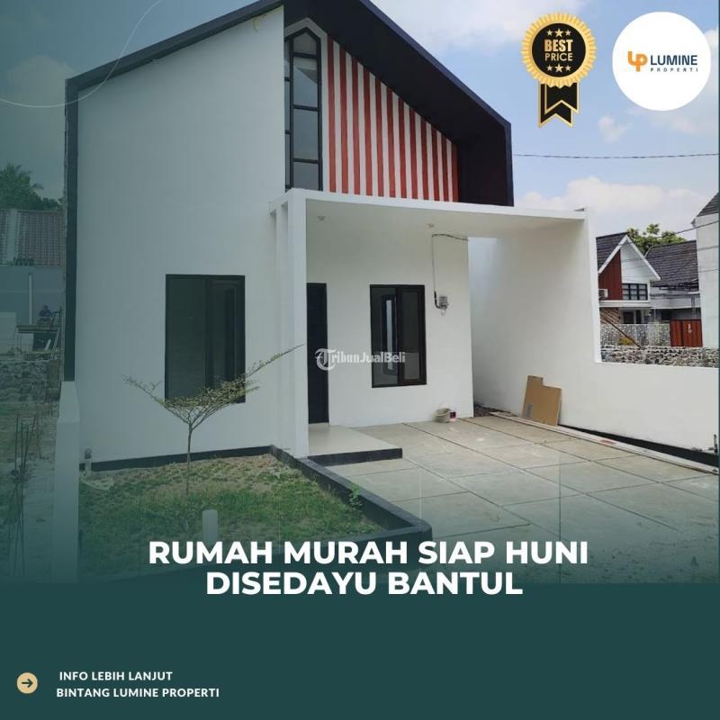 Jual Rumah Murah Tipe 45 Baru Siap Huni di Sedayu - Bantul