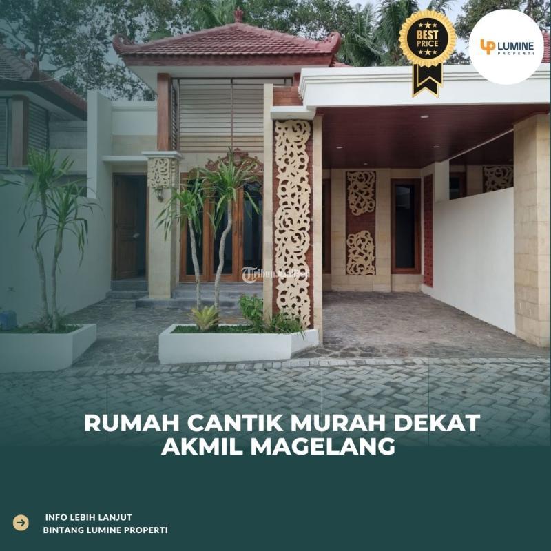 Dijual Rumah Murah Dekat Akmil Magelang Tipe 47 2KT 1KM Legalitas SHM - Magelang 