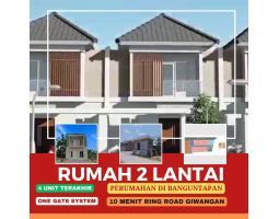 Dijual Rumah 2 Lantai Siap Bangun di Banguntapan Bantul Dekat Ringroad Bisa Kpr - Bantul 