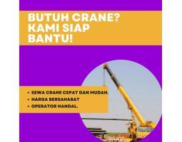 Sewa Crane Aman dan Profesional di Sukabumi Utara - Jakarta Barat