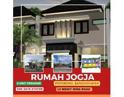 Dijual Rumah Modern 2 Lantai, 10 Menit Kampus Uad Kotagede Giwangan Bisa KPR SHM - Bantul