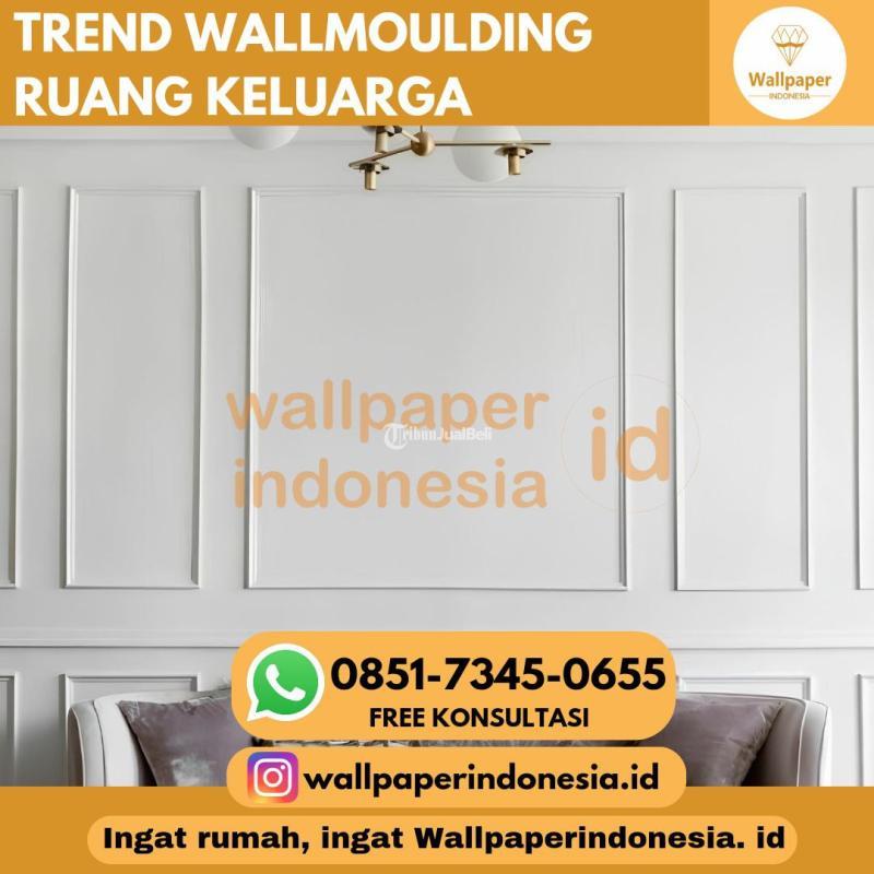 Rend Wallmoulding Ruang Keluarga - Malang Kota