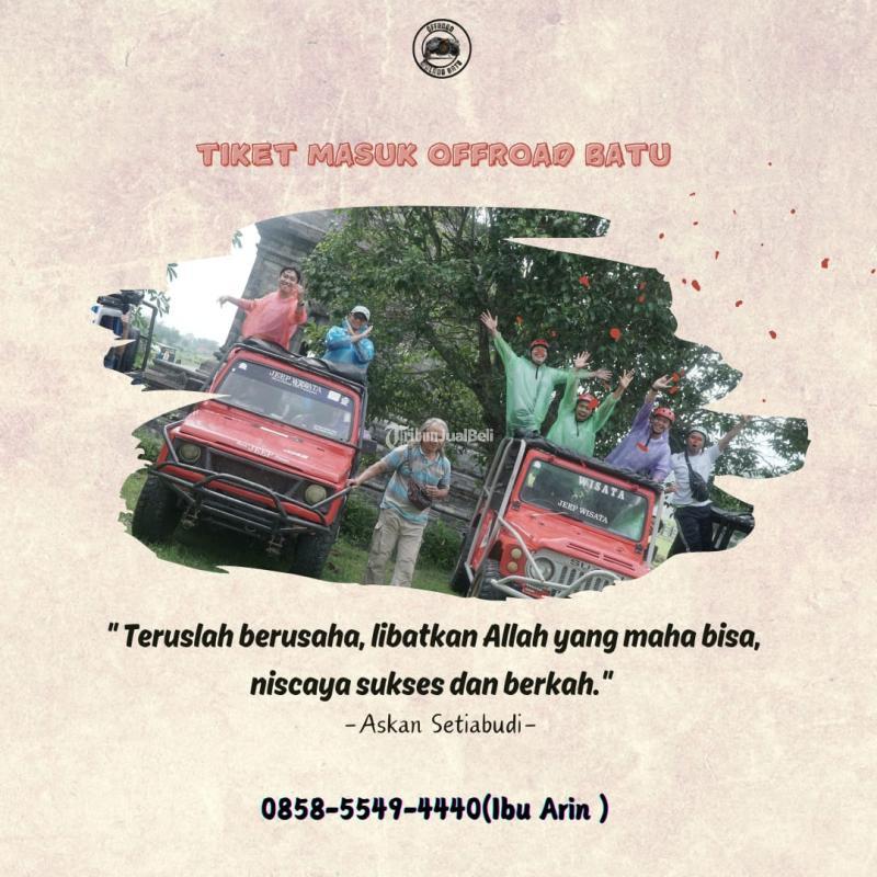 Tiket Masuk Offroad Batu Tips Indonesia - Malang