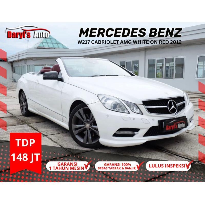 Mobil Mercedes Benz E250 Cabriolet AMG Tahun 2012 - Jakarta Utara 