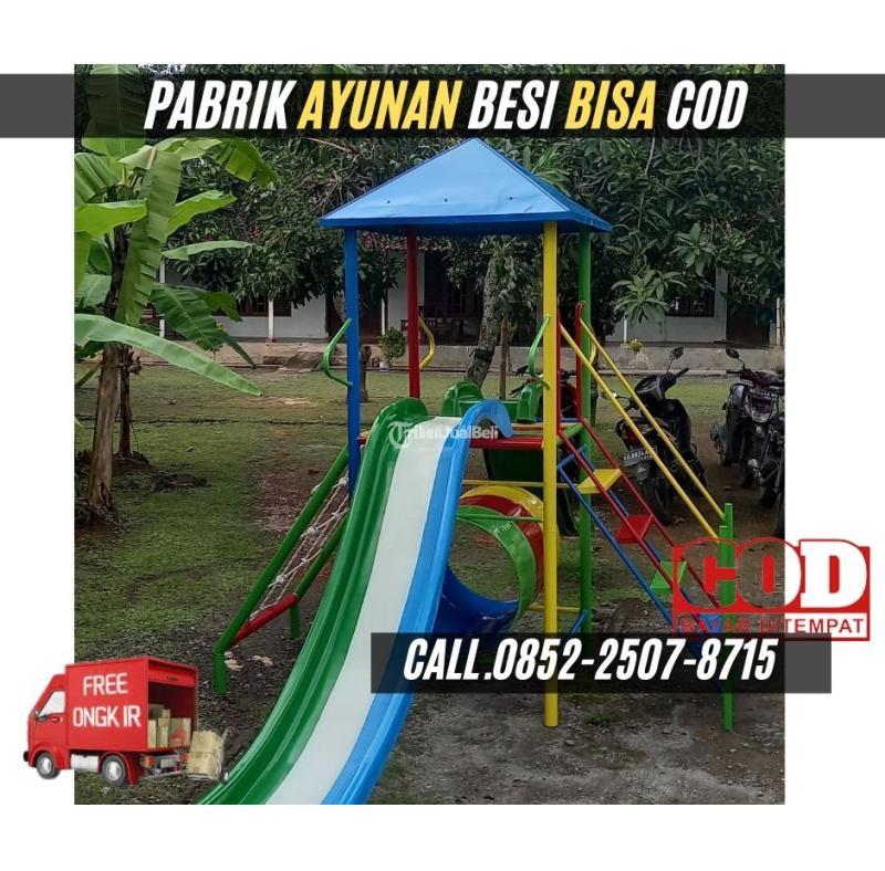 Mainan Anak TK Ada Ayunan dan Perosotan - Sumedang