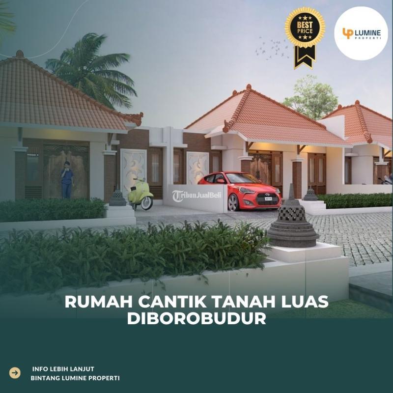 Dijual Rumah Cantik 3KT 2KM SHM Tanah Luas Diborobudur - Magelang