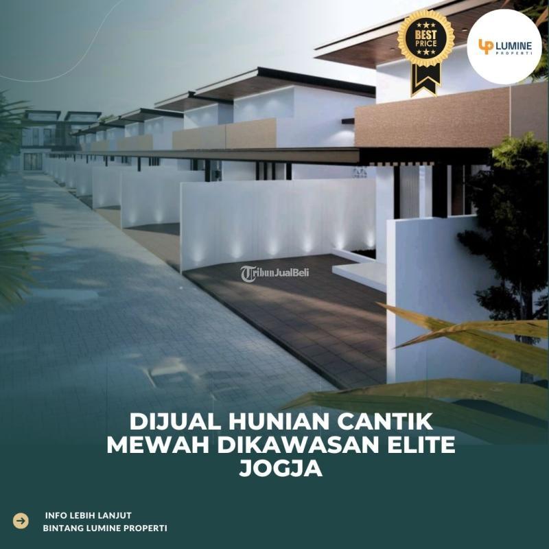 Dijual Rumah Hunian Cantik Mewah 3KT 2KM SHM di Kawasan Elite Jogja - Sleman