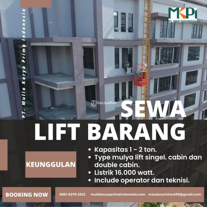 Sewa Lift Barang PT Mulia Karya Prima Indonesia - Gianyar