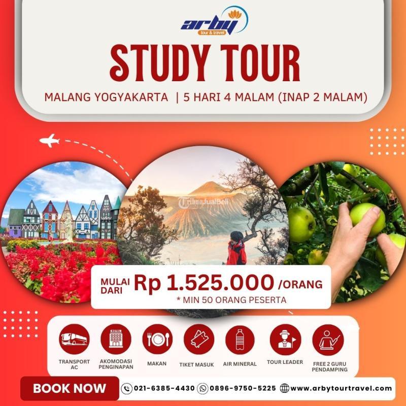 Paket Study Tour Malang Yogya 5 Hari 4 Malam - Jakarta Pusat